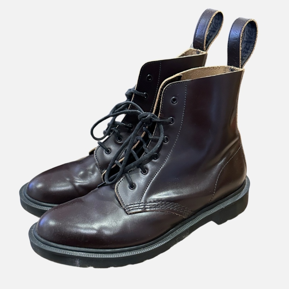 Dr Martens Doc Martens Mens Arthur Boanil Brush in Merlot Size 8US 7UK BNIB
